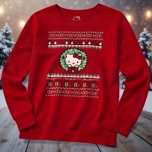 TORRID Hello Kitty Christmas Holiday Long Sleeve Classic Fit Tee NWT‎ Size 3X